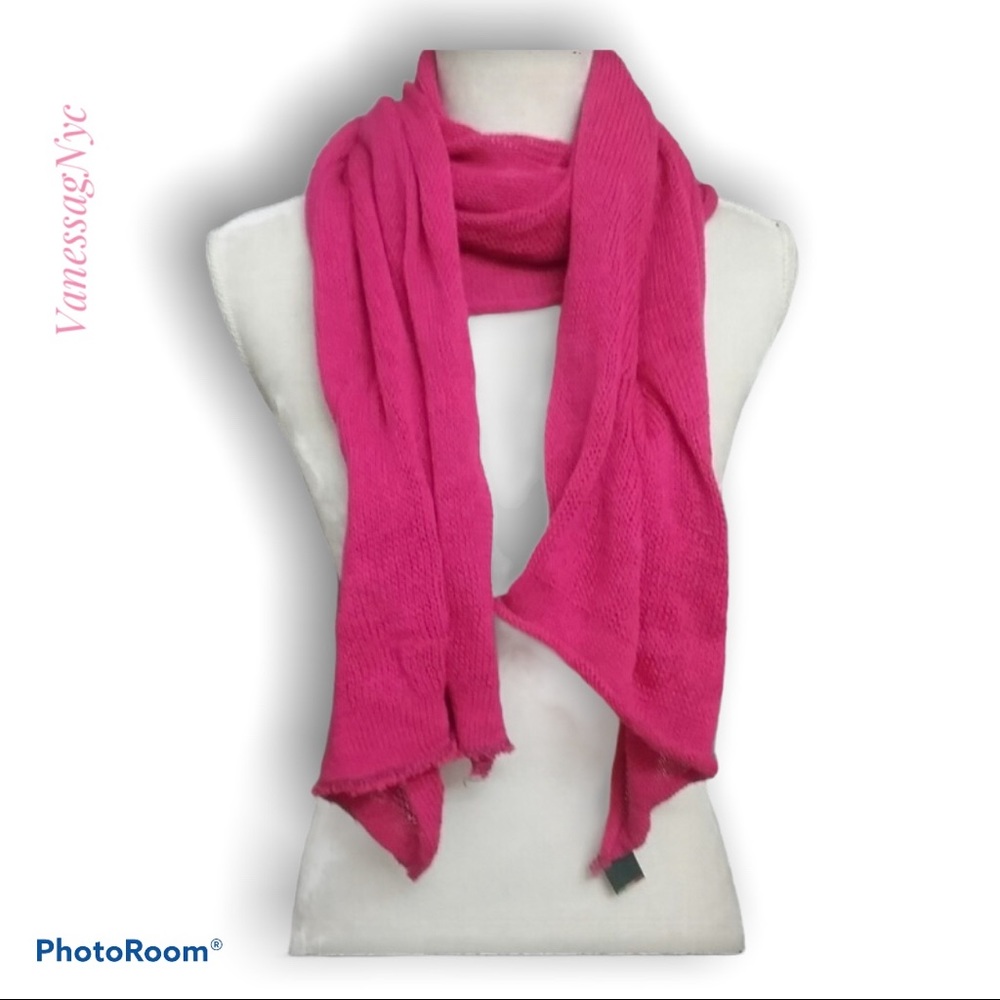 Pink Wrap Scarf Shawl